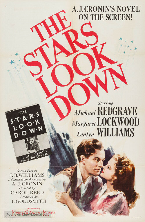 Звезды смотрят вниз (1940) постер