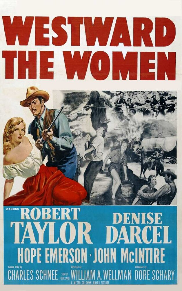 Женщина с запада (1951) постер