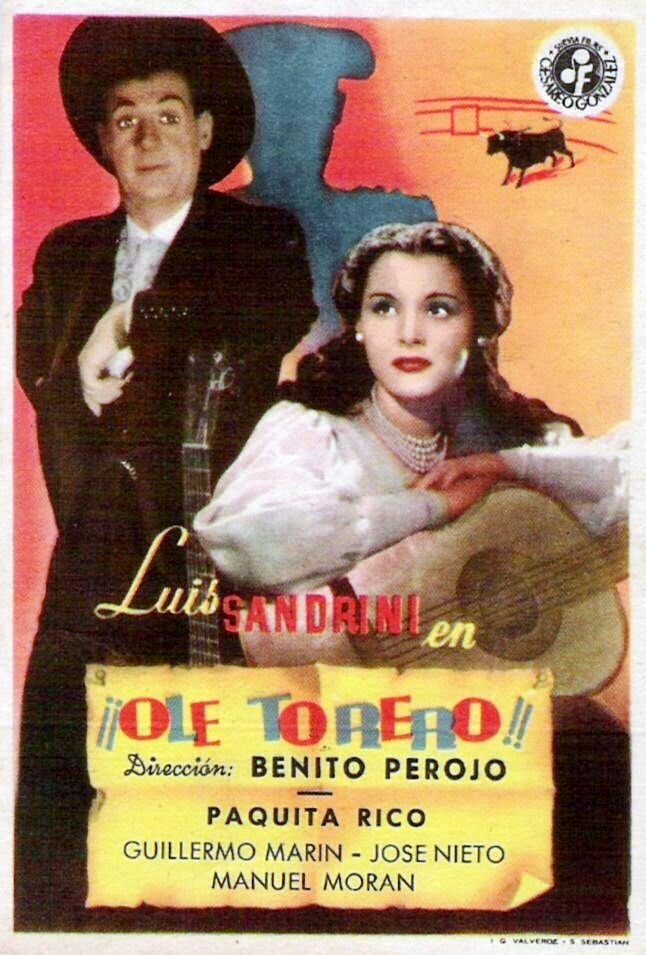 ¡Olé torero! (1949) постер