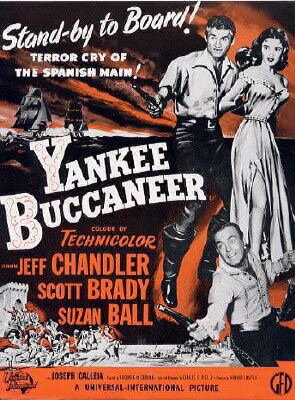 Американский пират (1952) постер