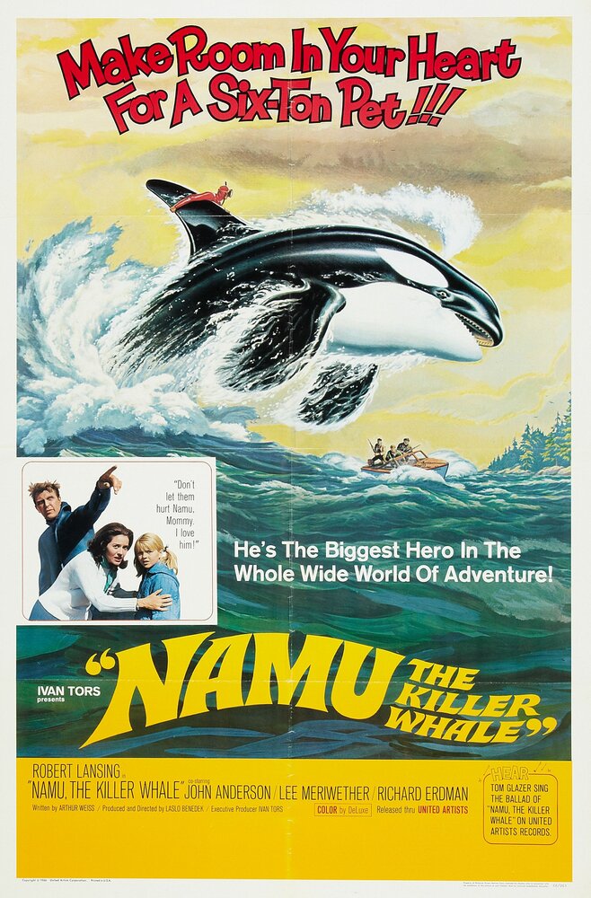 Наму, кит-убийца (1966) постер