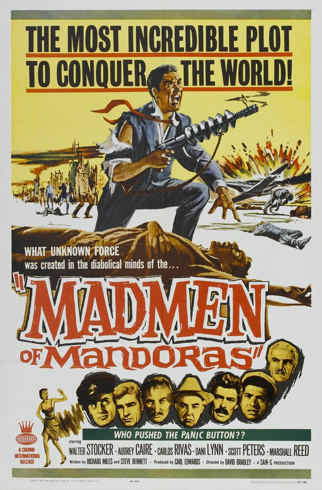 The Madmen of Mandoras (1963) постер