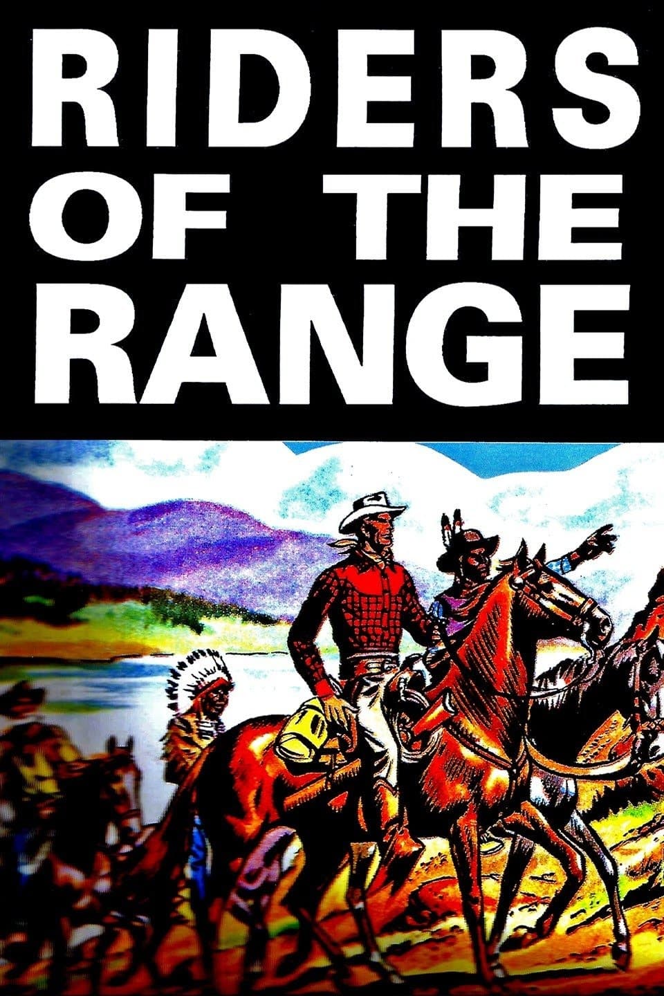 Riders of the Range (1950) постер