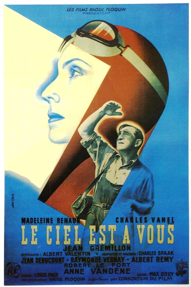 Небо принадлежит вам (1944) постер