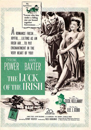 Удача ирландца (1948) постер
