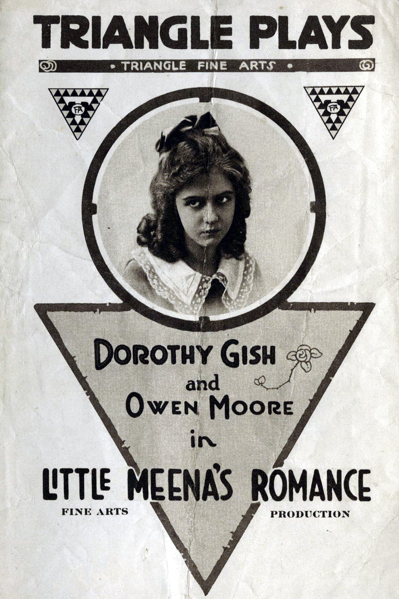 Little Meena's Romance (1916) постер