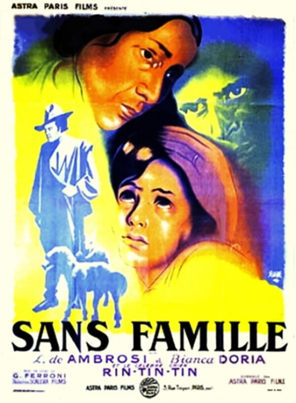 Без семьи (1946) постер