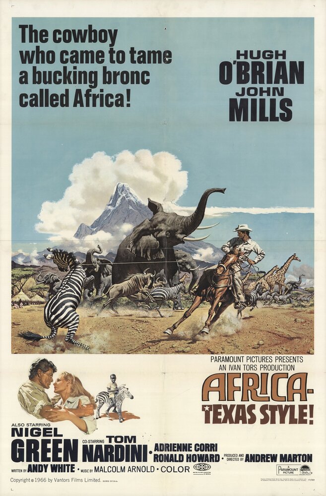 Африка, техасский стиль (1967) постер