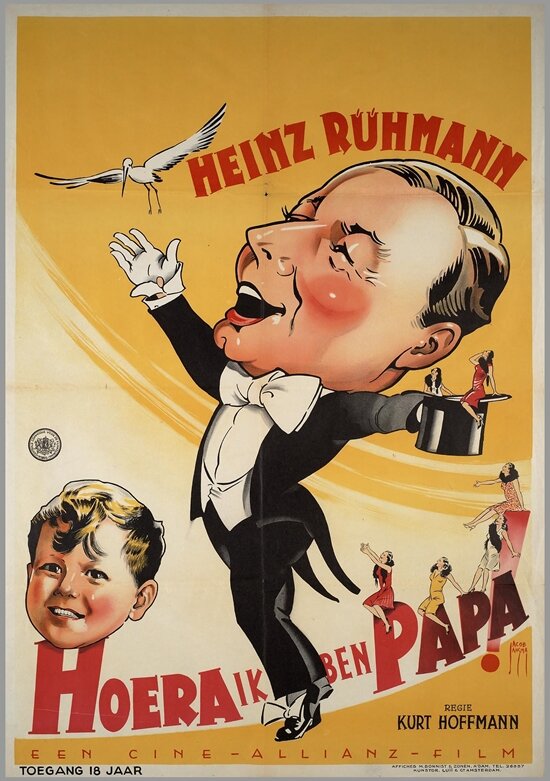 Ура! Я папа! (1939) постер