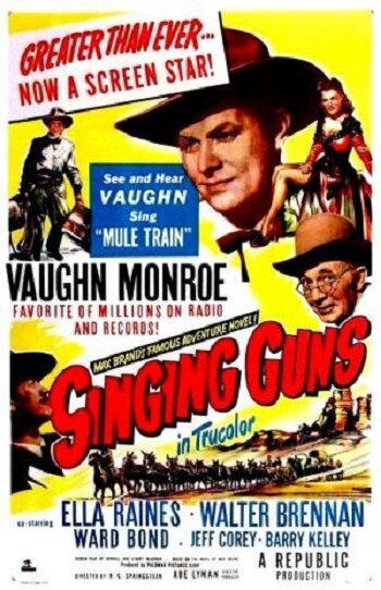 Пение пистолетов (1950) постер