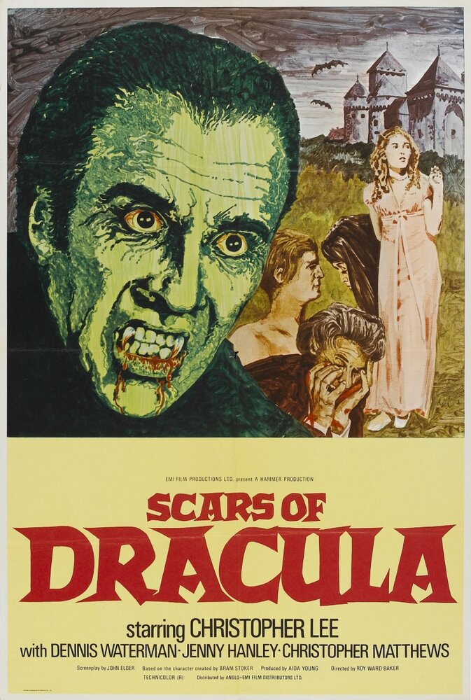 Шрамы Дракулы (1970) постер
