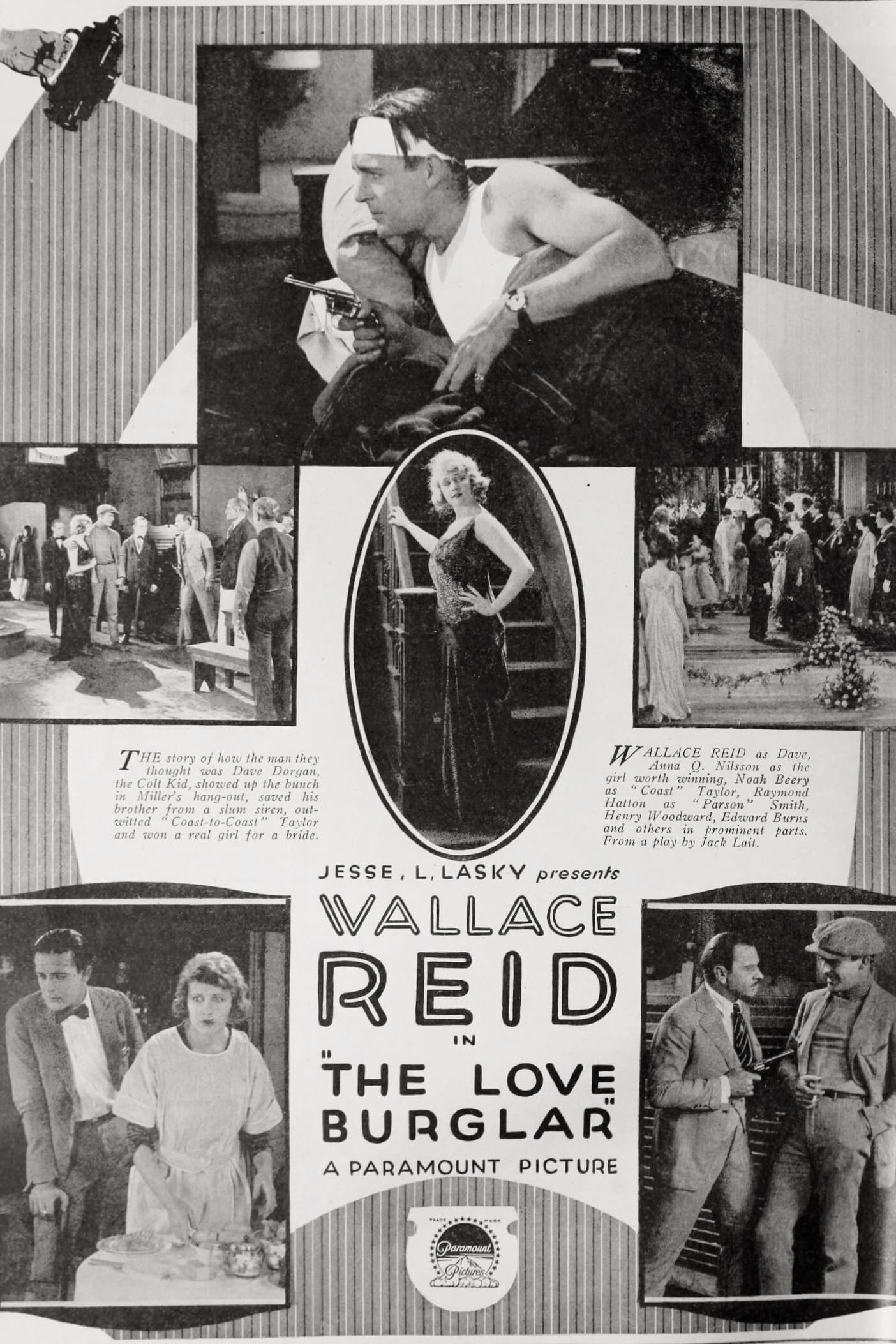 Влюбленный взломщик (1919) постер