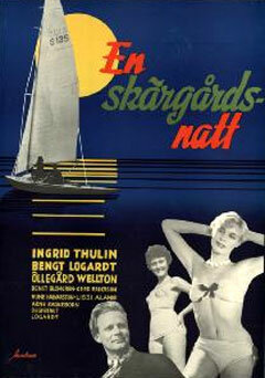 En skärgårdsnatt (1953) постер