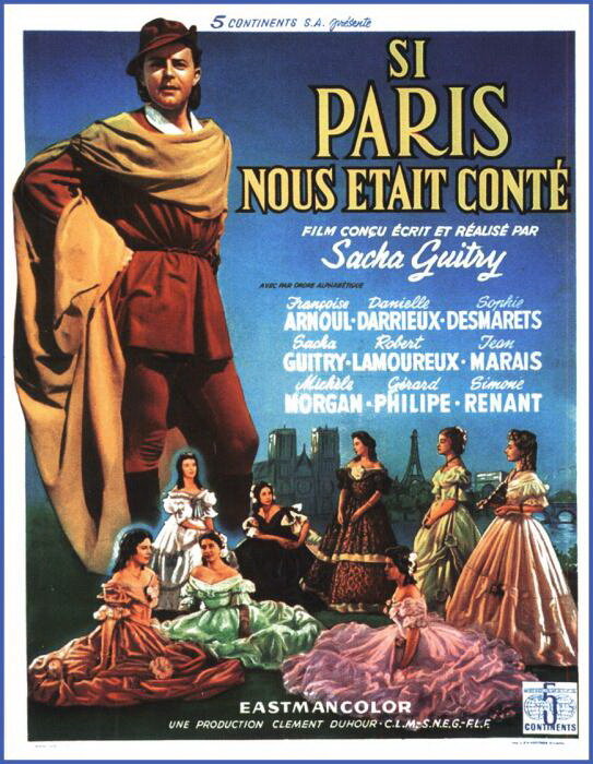 Когда б Париж поведал нам (1955) постер