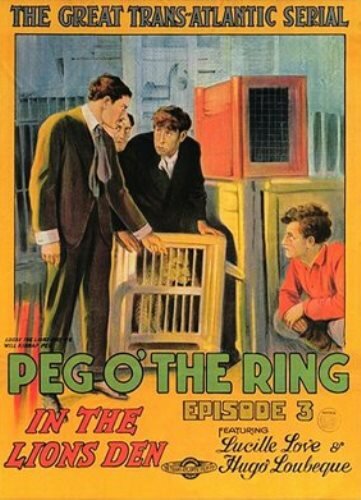 Приключения Пег на ринге (1916) постер