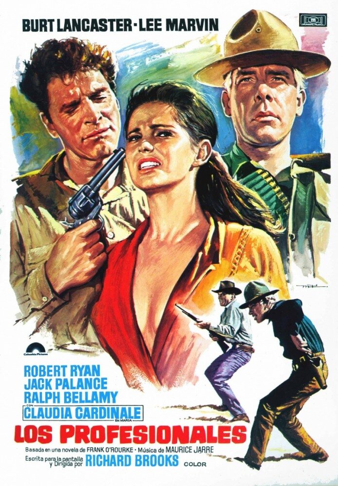 Профессионалы (1966) постер
