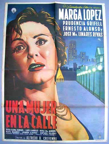 Женщина на улице (1955) постер