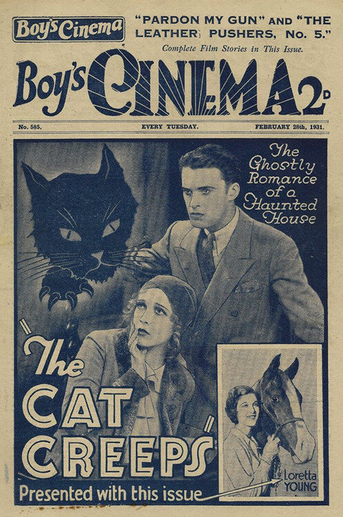 The Cat Creeps (1930) постер