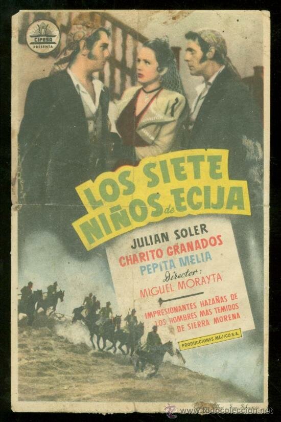 Los siete niños de Écija (1947) постер