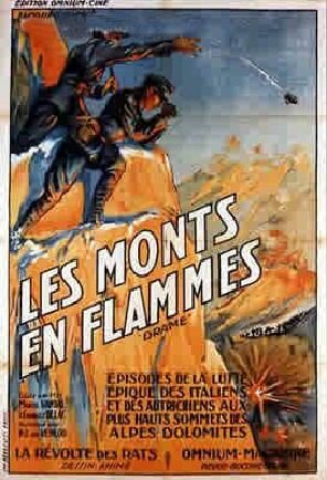 Les monts en flammes (1931) постер
