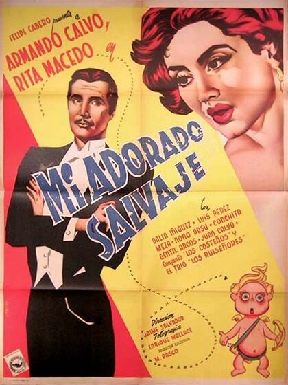 Mi adorado salvaje (1952) постер