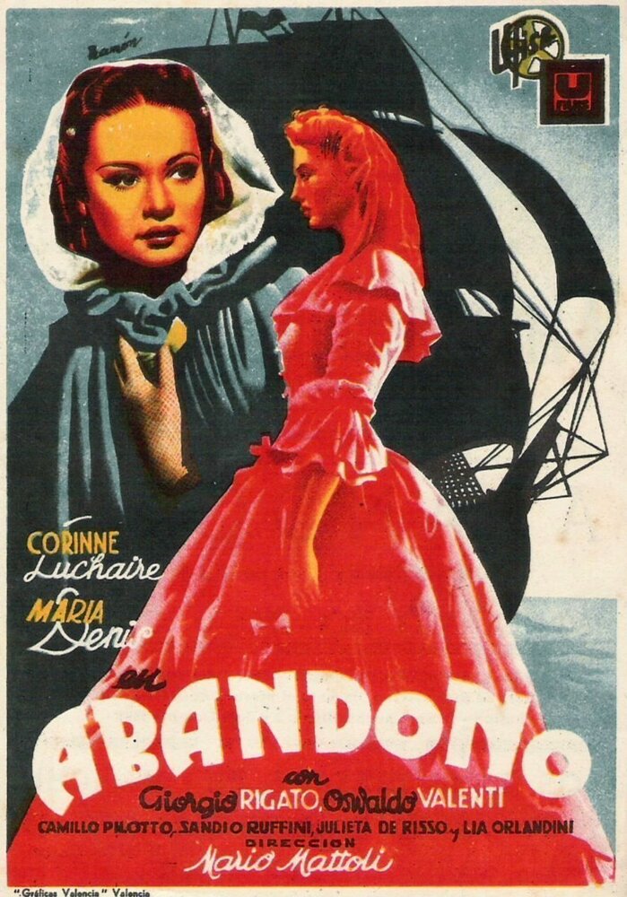 Abbandono (1940) постер