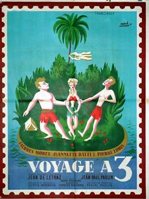 Путешествие на троих (1949) постер