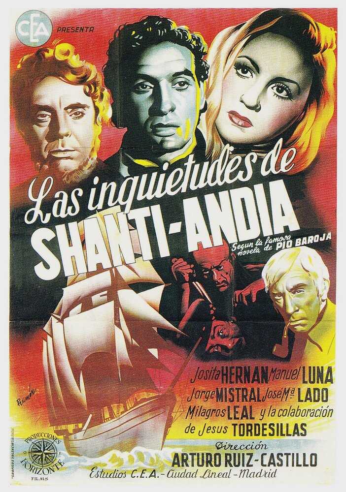 Las inquietudes de Shanti Andía (1947) постер