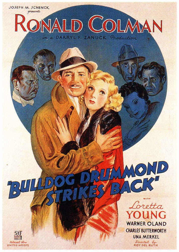 Ответный ход Бульдога Драммонда (1934) постер