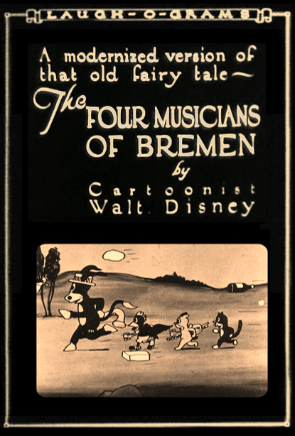 Бременские музыканты (1922) постер