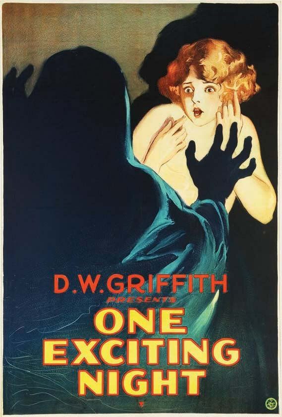 Одна тревожная ночь (1922) постер