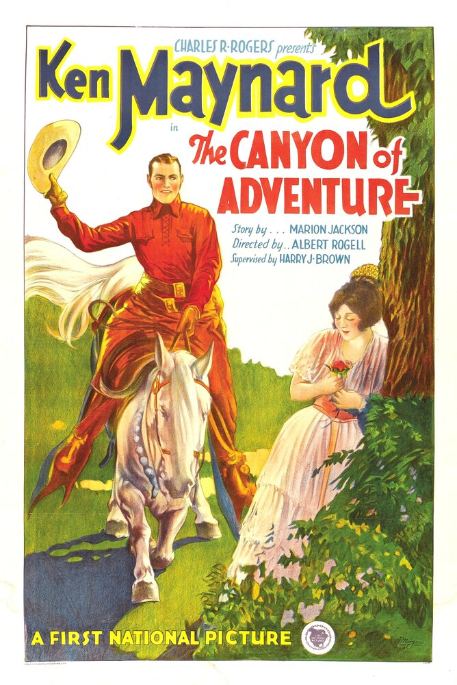 The Canyon of Adventure (1928) постер