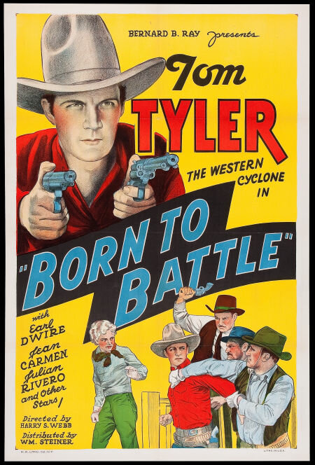 Born to Battle (1935) постер