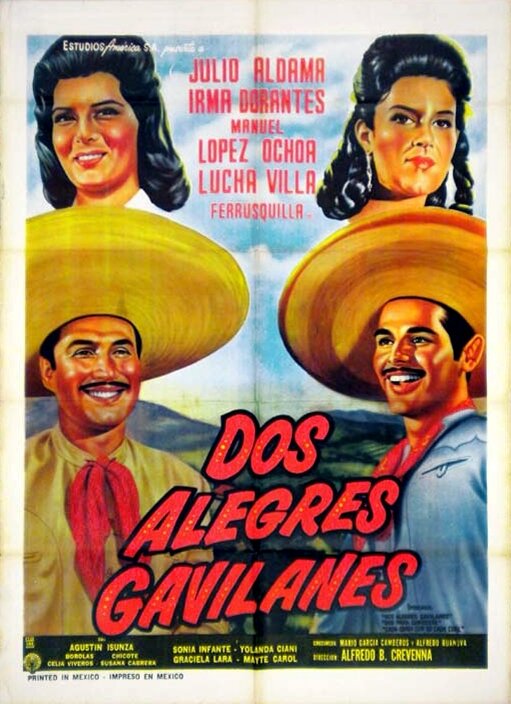 Dos alegres gavilanes (1963) постер