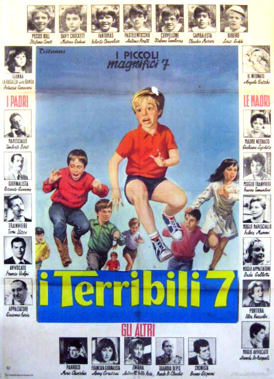 I terribili 7 (1963) постер