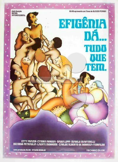 Efigênia Dá Tudo Que Tem (1975) постер