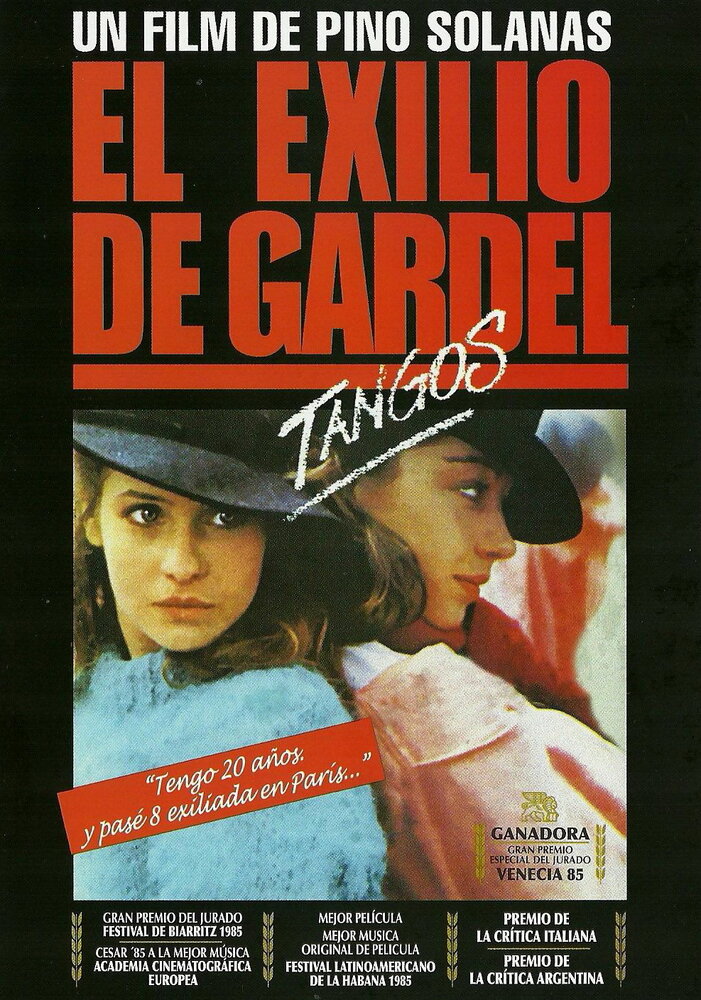 Танго, Гардель в изгнании (1985) постер