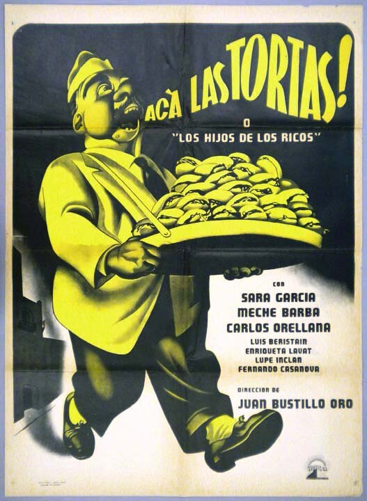 Acá las tortas (1951) постер