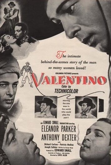 Валентино (1951) постер