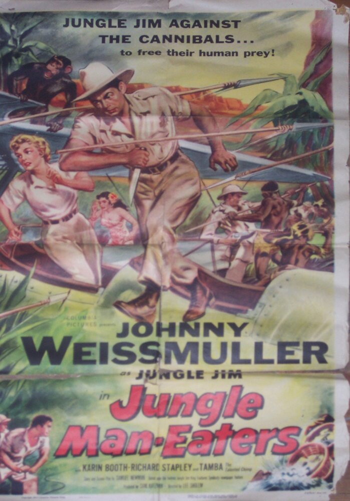 Каннибалы из джунглей (1954) постер