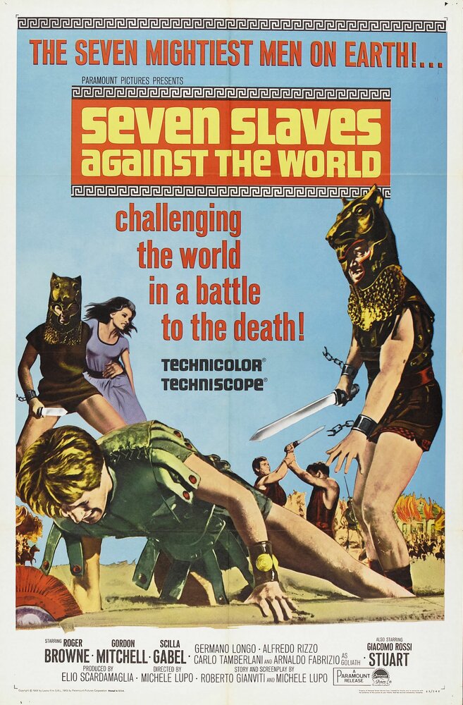 Самые сильные рабы в мире (1964) постер