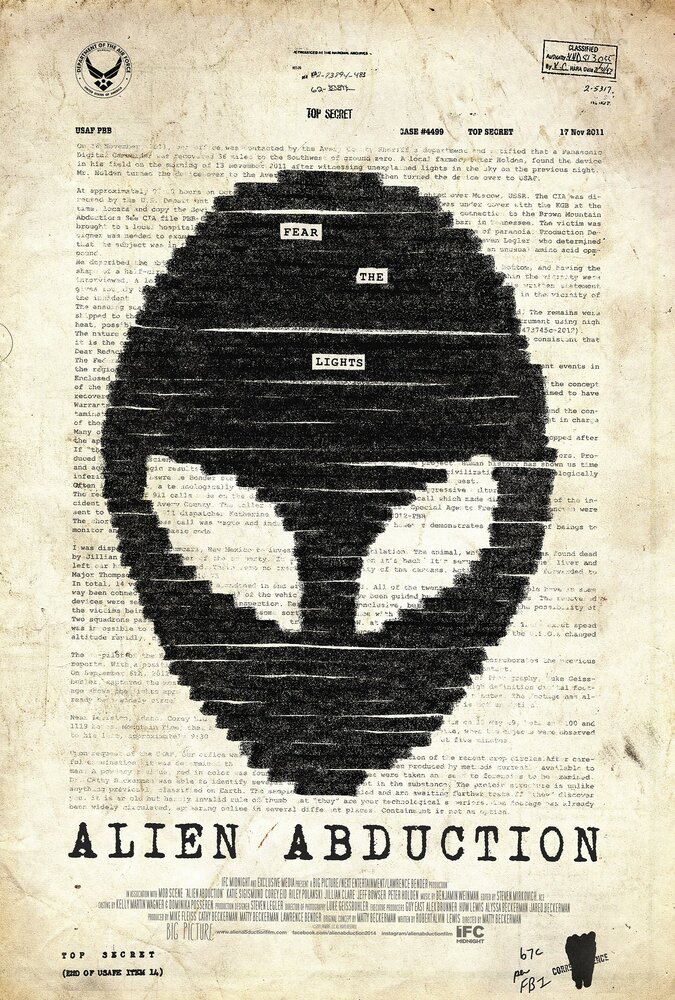Инопланетное похищение (2011) постер