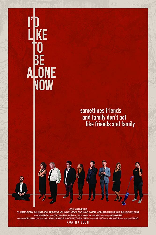 I'd Like to Be Alone Now (2019) постер