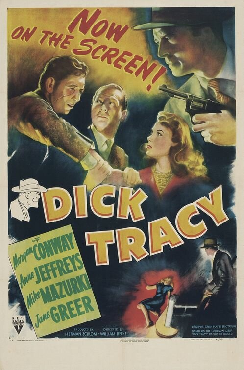 Дик Трейси (1945) постер