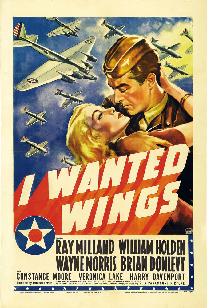 Мне нужны крылья (1941) постер