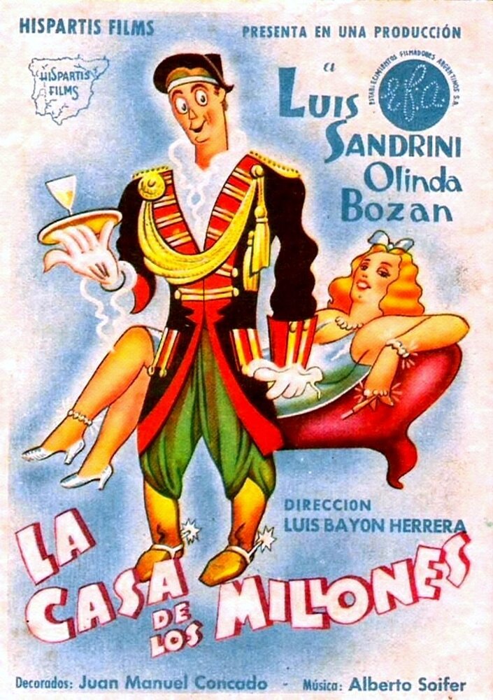 La casa de los millones (1942) постер