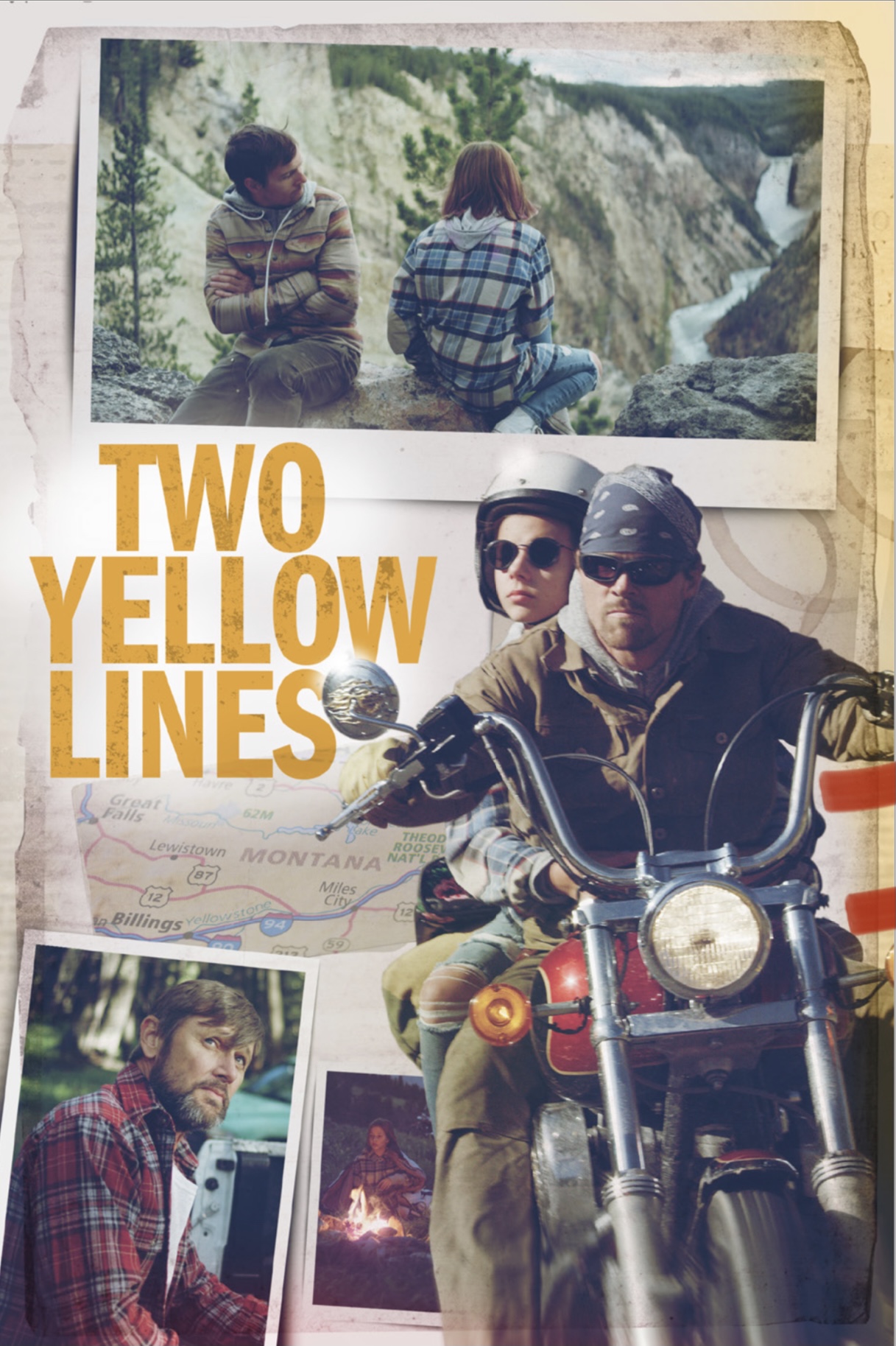 Две желтых линии (2020) постер