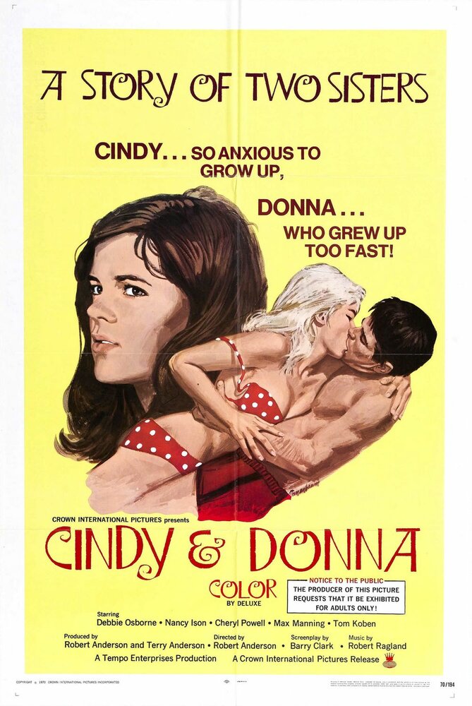 Синди и Донна (1970) постер