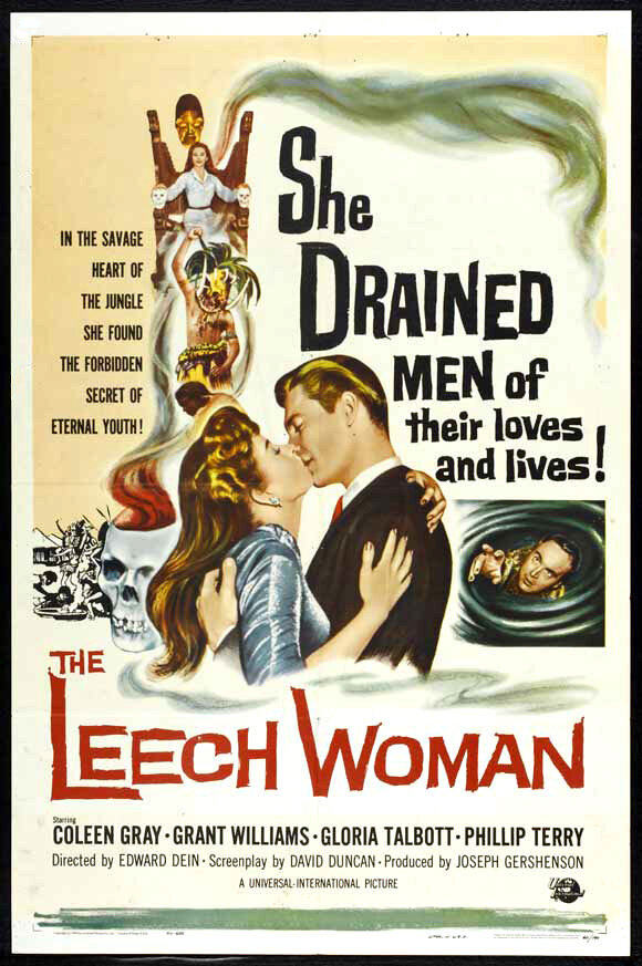 Женщина-пиявка (1960) постер