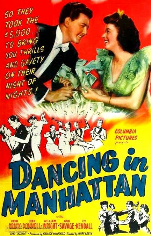 Dancing in Manhattan (1944) постер